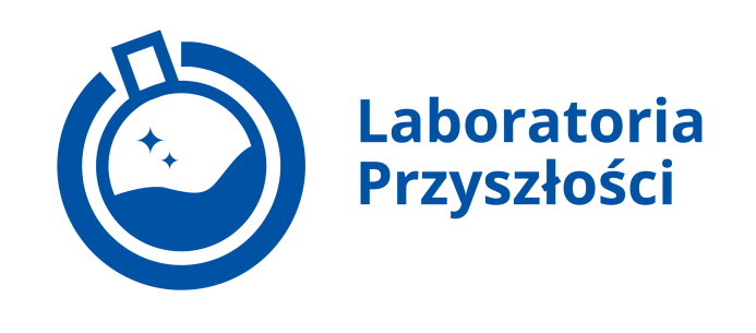 logo napis laboratoria przyszłości