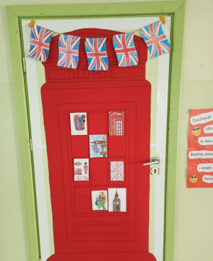 drzwi flagi brytyjskie